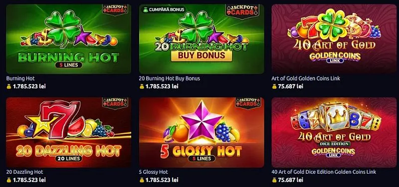 Jocuri de slot de la Amusnet Interactive