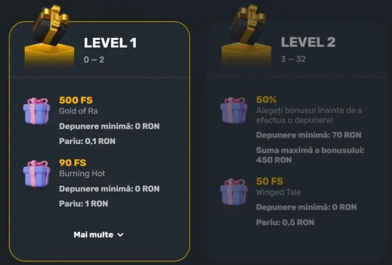 Programul VIP la Prima Casino