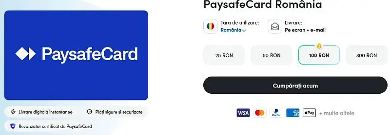 Voucher PaysafeCard