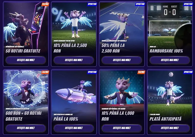 Alte promotii de la Zinx Casino
