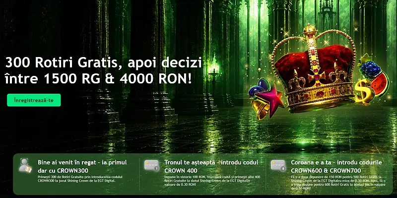 Bonus la verificare King Casino