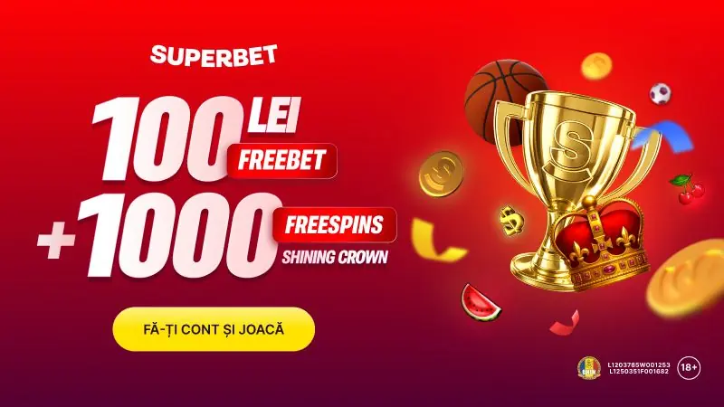 Bonusul fără depunere la Superbet Casino